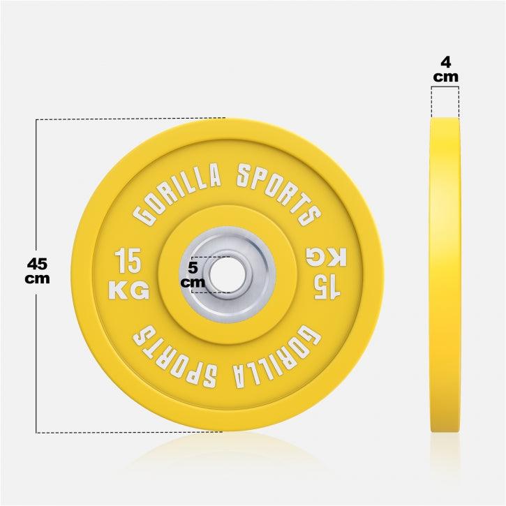 Bumper Plates Profi - MAXXUS