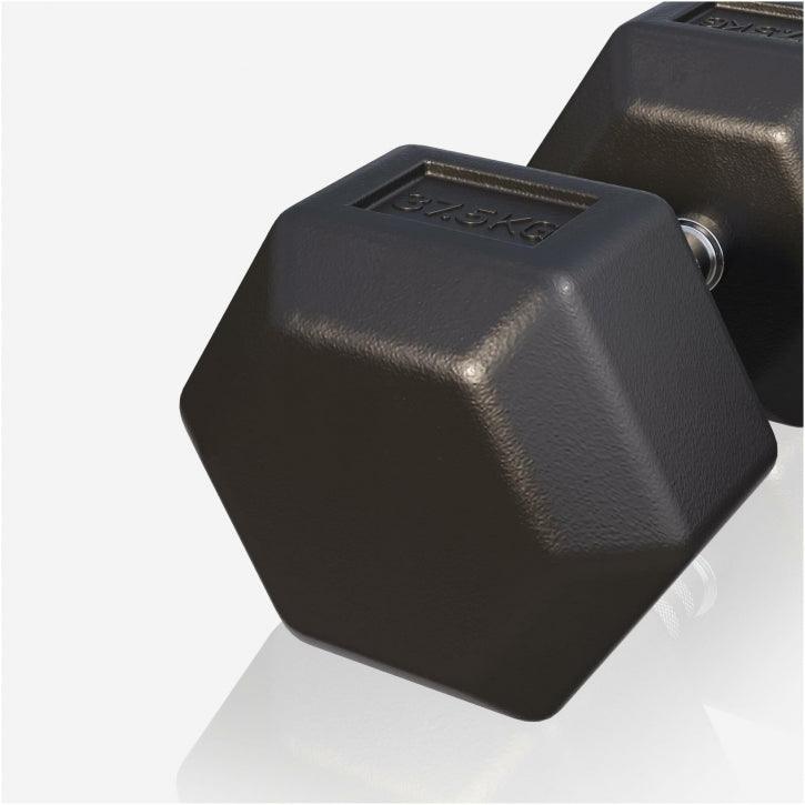 Hexagon Kurzhantel Gummi 2 - 50 kg - MAXXUS