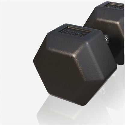 Hexagon Kurzhantel Gummi 2 - 50 kg - MAXXUS